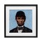 Stupell Industries Honest Abe with Baseball Cap Framed Print Under Glass, design by Studio Bautista